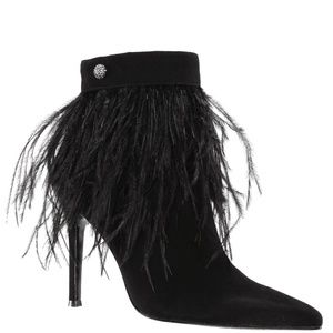 Danella - True Black Glam Suede